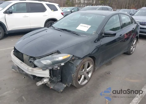 2014 Dodge Dart Gt from USA, damaged, VIN 1C3CDFEB1ED683409